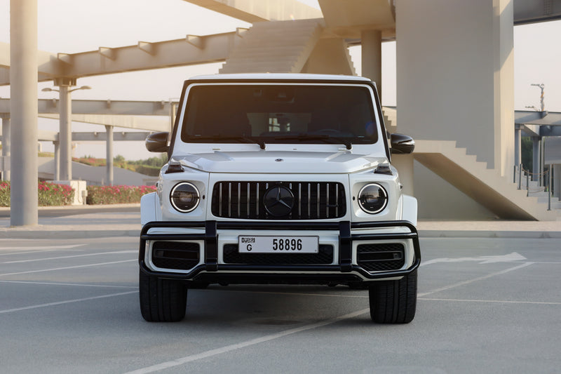 Mercedes G63 white