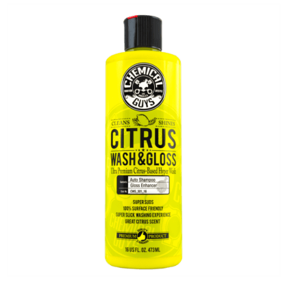 Chemical Guys Citrus Wash &amp; Gloss – Citrus-Powered Car Wash Soap with Gloss Enhancer