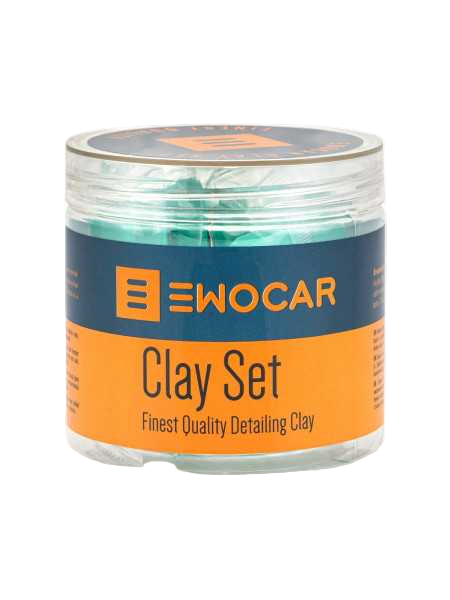 EWOCAR Clay Set – Cleaning Clay (4x50g)