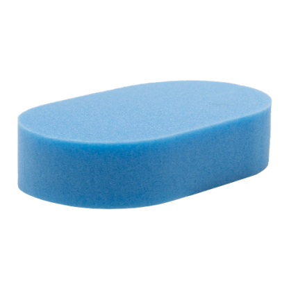 Blue Hand Applicator Pad – Medium Duty Soft Polishing Pad