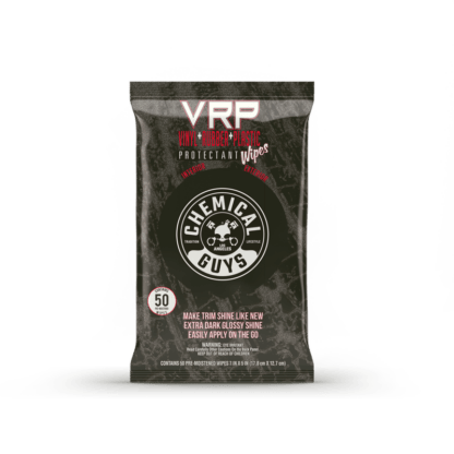 Chemical Guys VRP Protectant Wipes – Vinyl, Rubber & Plastic Restoring Wipes